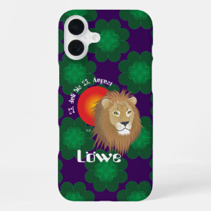 Löwe 23. Juli bis 22. August iPhone Hüllen 16 Plus Case