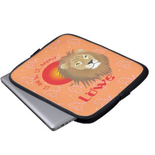 Löwe 23. Juli bis 22. August Rickshaw Schutzhülle Laptop Sleeve