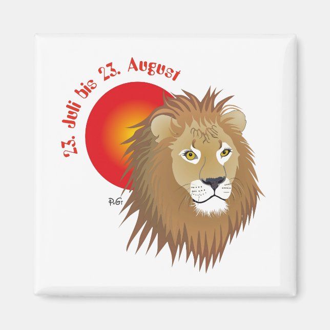 Löwe Magnet (Front)