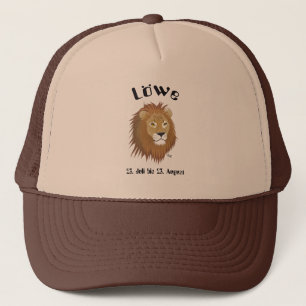 Löwe - Sternzeichen Cap