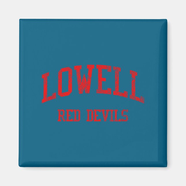Lowell High School Hs Lowell Artwork Magnet (Front)
