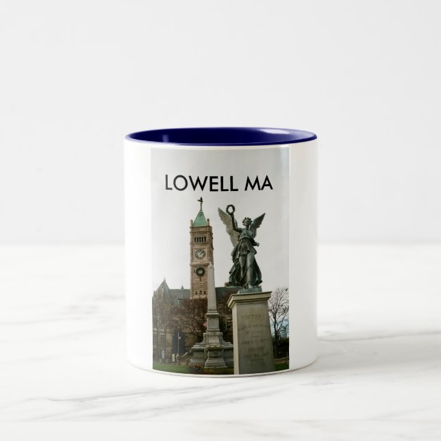 Lowell MA City Hall Coffee Mug (Center)