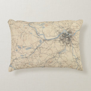 Lowell, Massachusetts Decorative Cushion