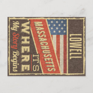 Lowell Massachusetts Postcard