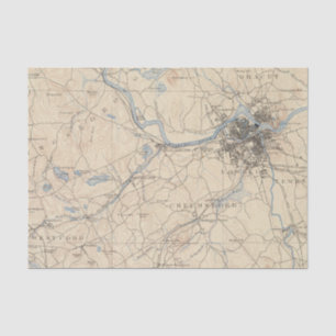 Lowell, Massachusetts Tissue Paper