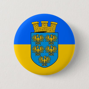 Lower Austria Flag 6 Cm Round Badge