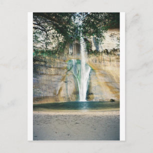 lower calf creek falls postcard