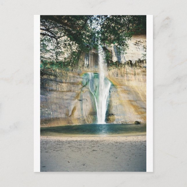 lower calf creek falls postcard (Front)