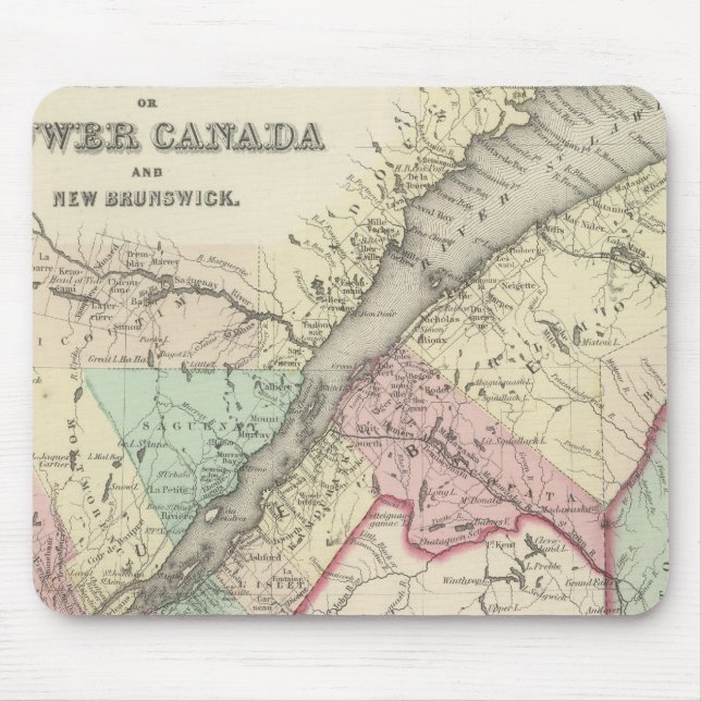 Lower Canada 2 Mouse Pad (Front)