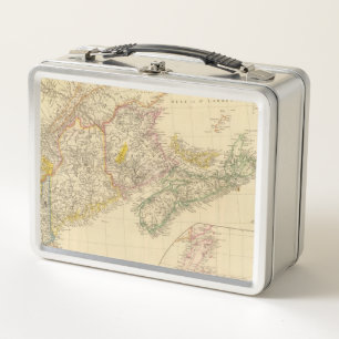 Lower Canada 4 Metal Lunch Box