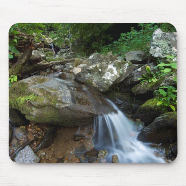 Lower Dark Hollow Falls, Shenandoah Mouse Pad (Front)