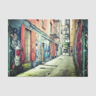 Lower East Side Street Art, New York Photographic Tissue Paper