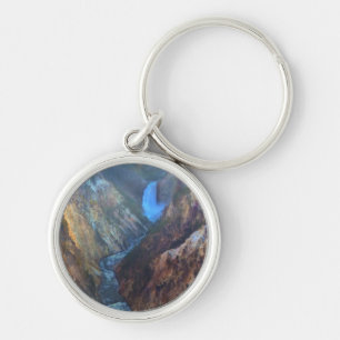 Lower Falls from Artist's Point Key Ring
