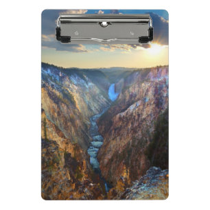 Lower Falls from Artist's Point Mini Clipboard
