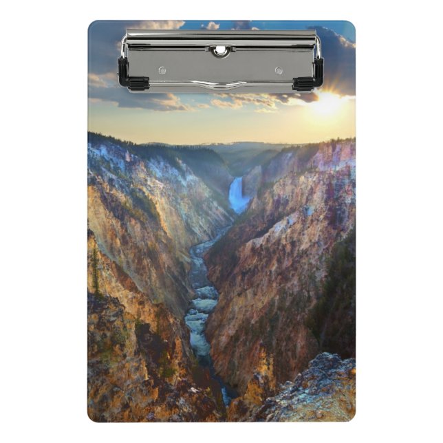 Lower Falls from Artist's Point Mini Clipboard (Front)