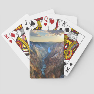 Lower Falls from Artist's Point Playing Cards