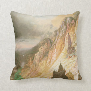 Lower Falls, Grand Canyon of the Yellowstone Cushion