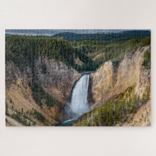 Lower Falls Yellowstone National Park Jigsaw Puzzle