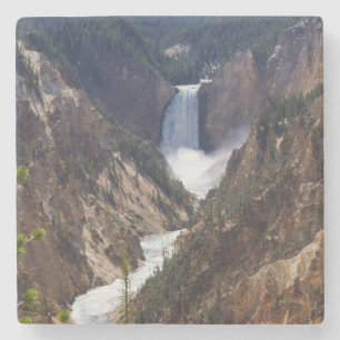 Lower Falls Yellowstone Stone Coaster