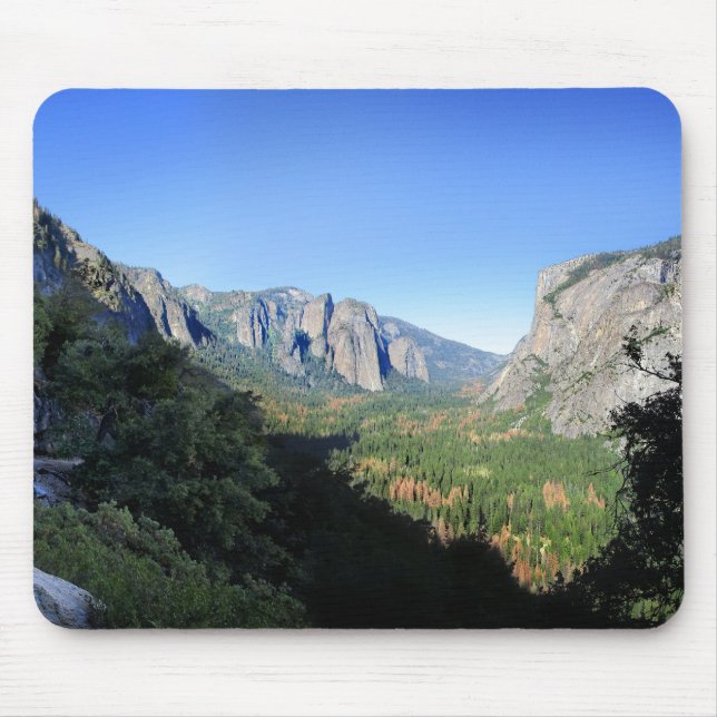 Lower Four Mile Trail - Yosemite Valley Mouse Pad (Front)