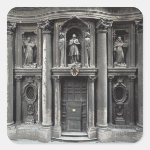 Lower half of the facade, 1637-41 square sticker
