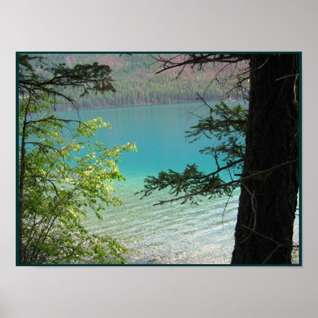 Lower Kintla Lake Poster (Front)