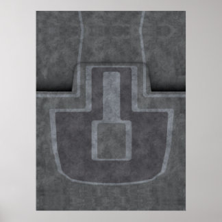 Lower Levels ship bridge carpet Poster