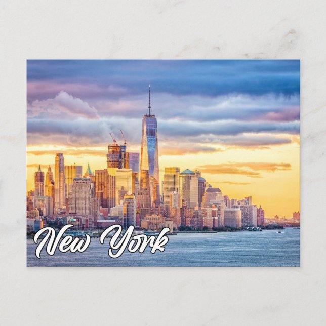 Lower Manhattan, New York, United States Postcard (Front)