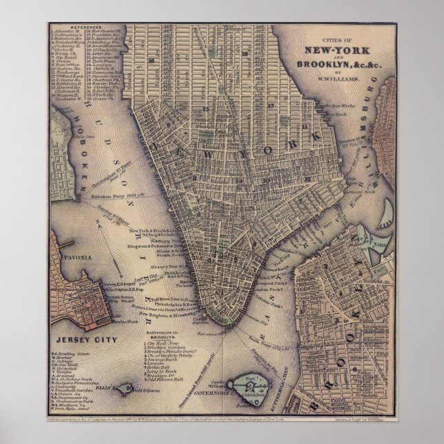 Lower Manhattan Poster (Front)