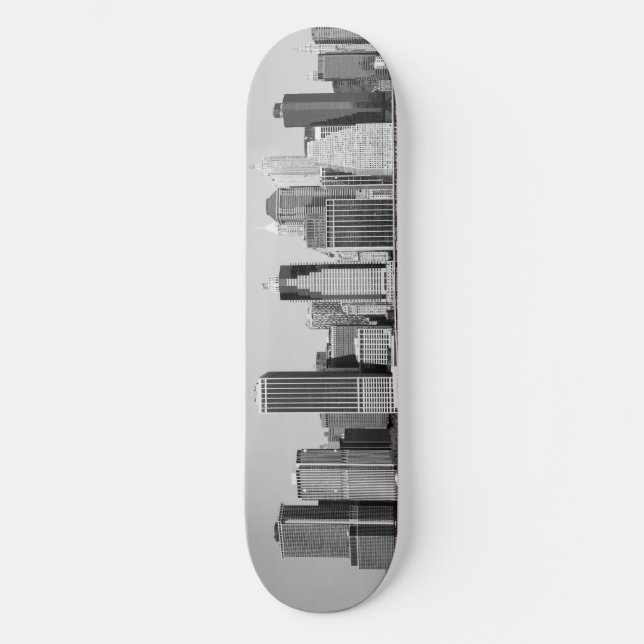 lower Manhattan Skyline, New York City Skateboard (Front)