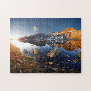 Lower Marie Lake Sunrise 2 - Sierra Jigsaw Puzzle
