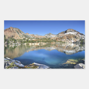 Lower Ottoway Lake - Yosemite Rectangular Sticker