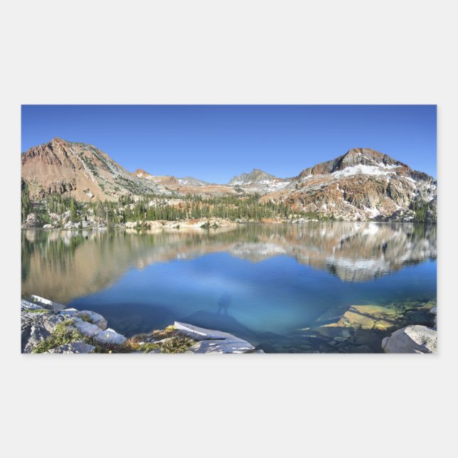 Lower Ottoway Lake - Yosemite Rectangular Sticker (Front)