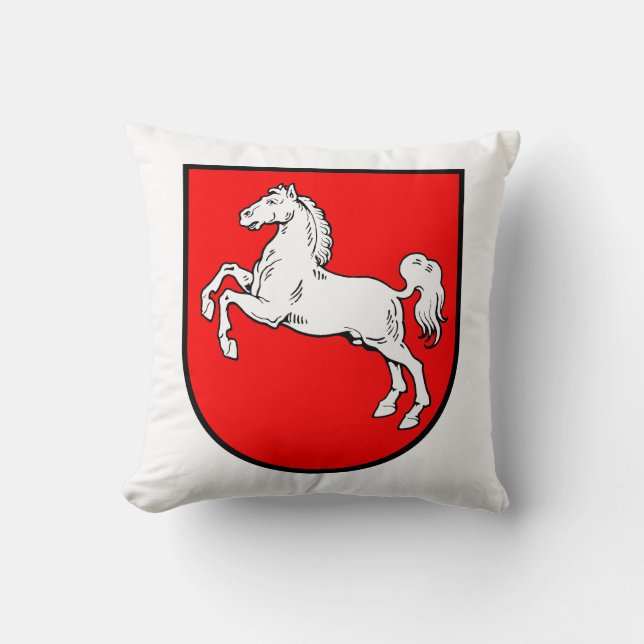 Lower Saxony Coat of Arms Cushion (Front)