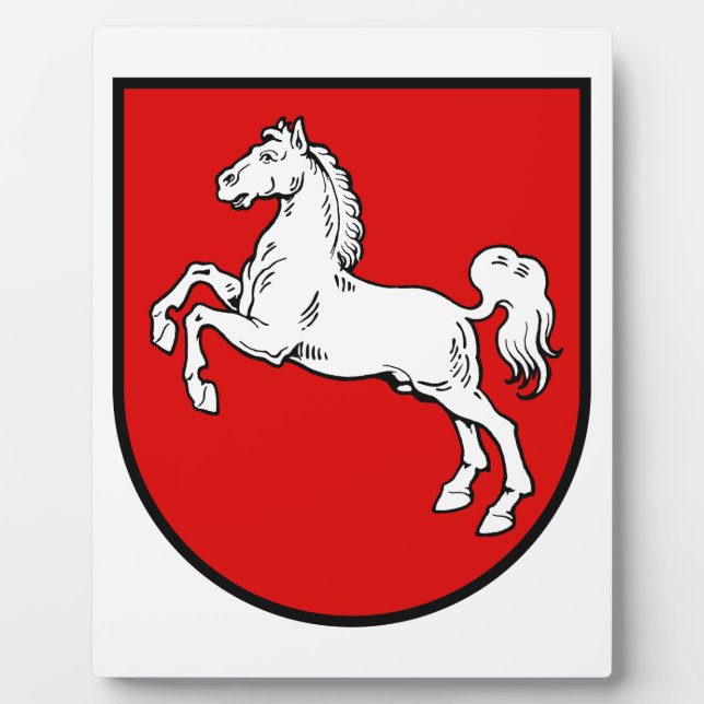 Lower Saxony (Germany) Coat of Arms Plaque (Front)