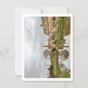 Lower Slaughter Reflections Postcard