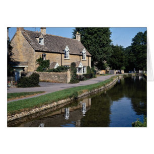 Lower Slaughter River Ewe, Cotswolds, England