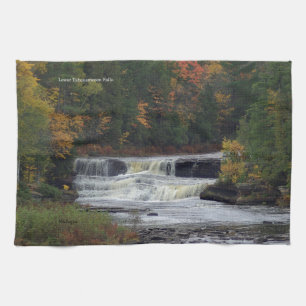 Lower Tahquamenon Falls kitchen towel