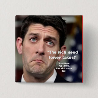 LOWER TAXES - Button