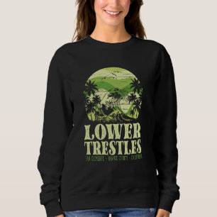 Lower Trestles San Clemente California Surfing Sun Sweatshirt