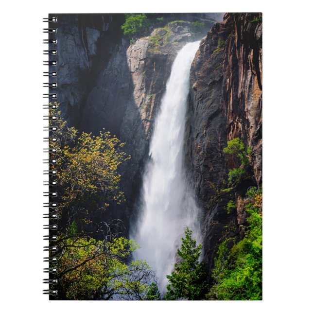Lower Yosemite Falls Cascading Notebook (Front)