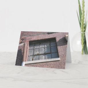 "Lowertown Depot Window & Drainpipe" Get Well Card