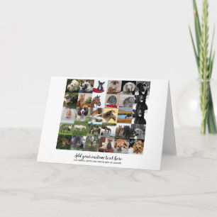 Lowest Prices! 35 x PHOTOS Collage and Custom Text Card