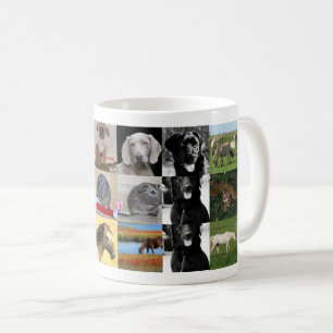 Lowest Prices! PHOTO Collage and Custom Text Coffee Mug