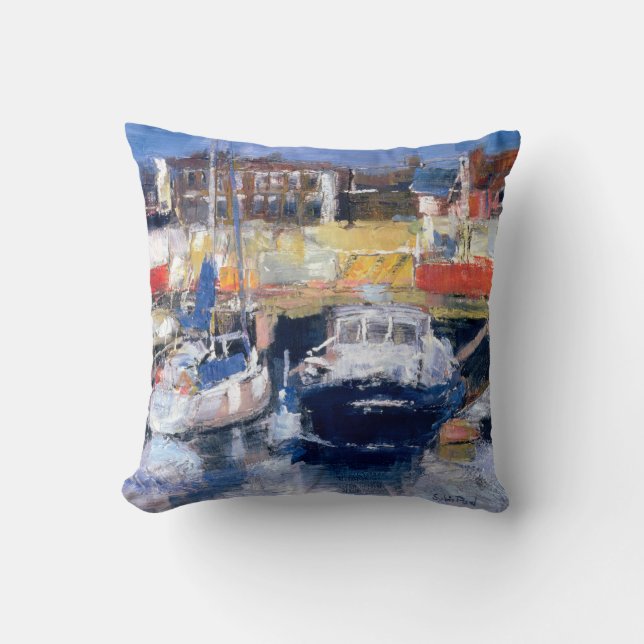 Lowestoft Harbour View Cushion (Front)