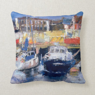 Lowestoft Harbour View Cushion