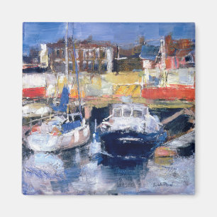 Lowestoft Harbour View Magnet