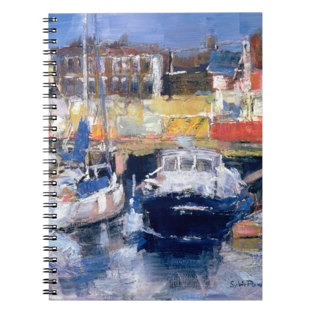 Lowestoft Harbour View Notebook (Front)