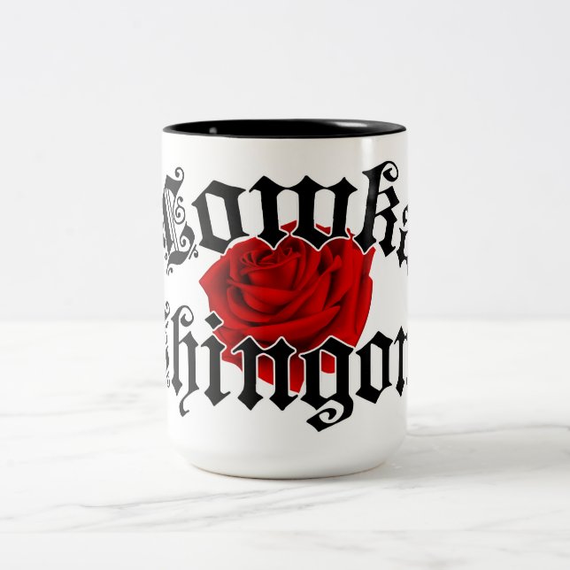 Lowka Chingona coffee tea mug  (Center)