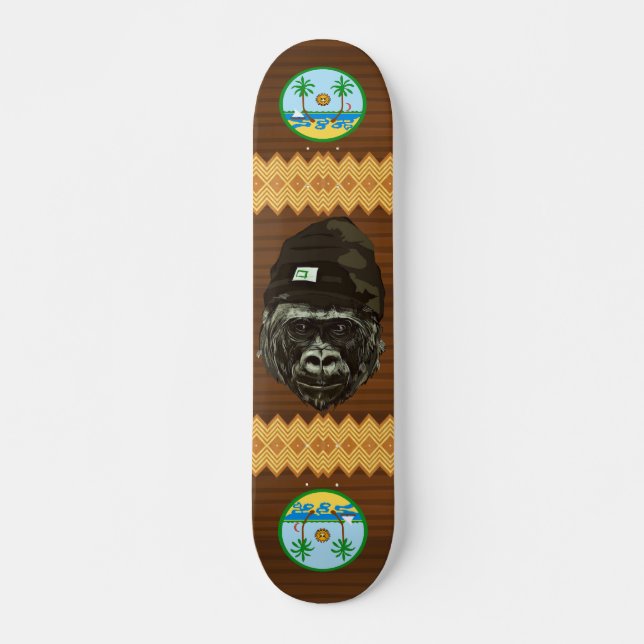 Lowland Gorilla Art Edition Skateboards (Front)